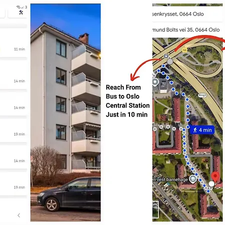דירה Floor Helsfyr אוסלו